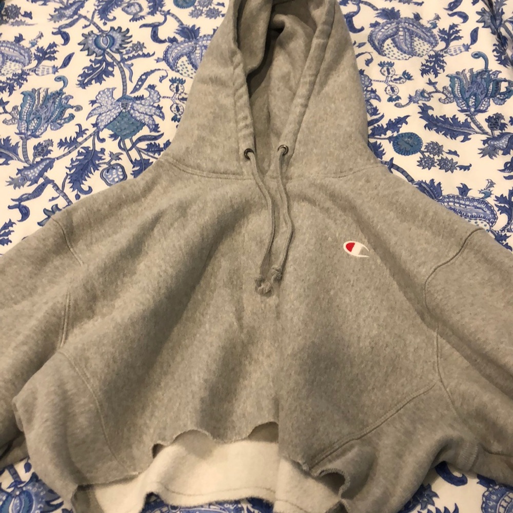 Cropped champion sweatshirt